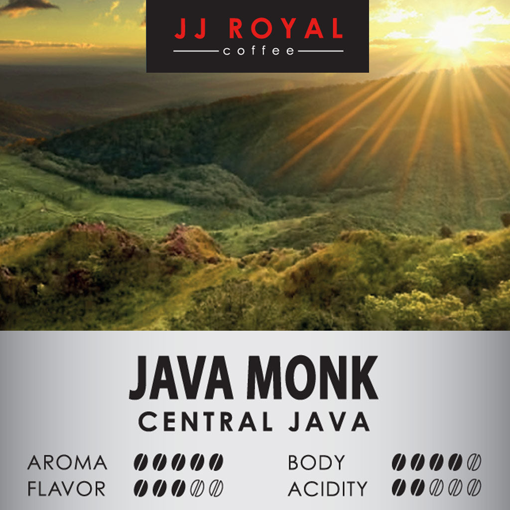 Monkey Java Coffe Java Monk Single Origin Whole Bean Robusta | JJ Royal Coffee Singapore